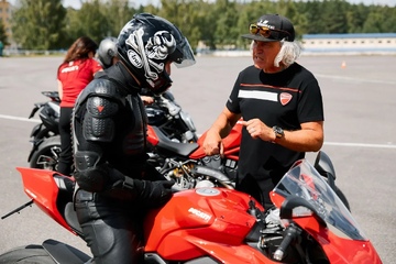 Красный день календаря. Тест-драйв мотоциклов DUCATI в Липках 2021 (Минск)